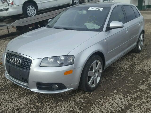 WAUKD78P17A062841 - 2007 AUDI A3 S-LINE SILVER photo 2