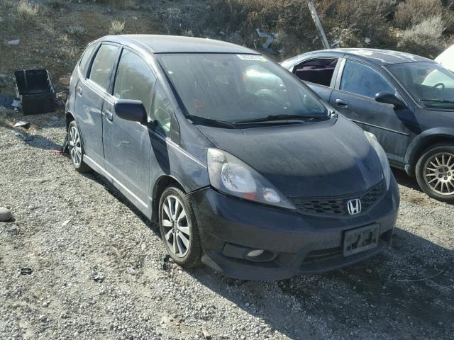 JHMGE8H53DC004710 - 2013 HONDA FIT SPORT PURPLE photo 1