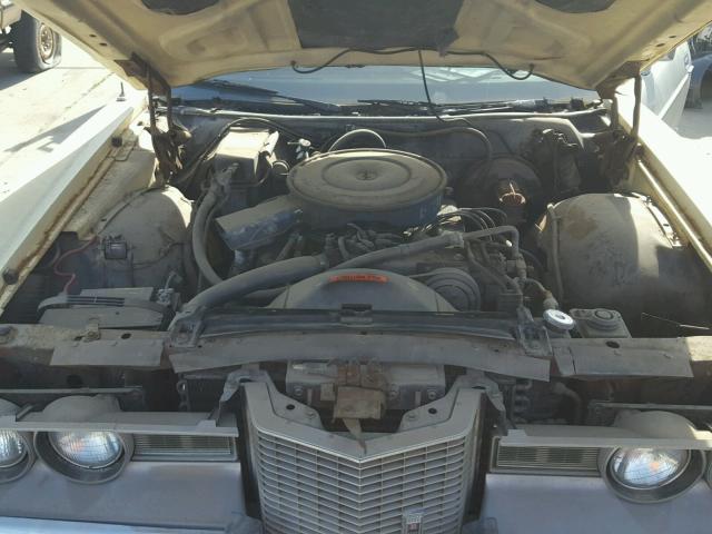 1J68K139066 - 1971 FORD LTD YELLOW photo 7