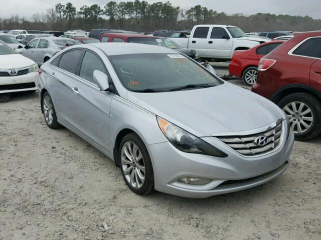 5NPEC4AC1CH469652 - 2012 HYUNDAI SONATA SE GRAY photo 1