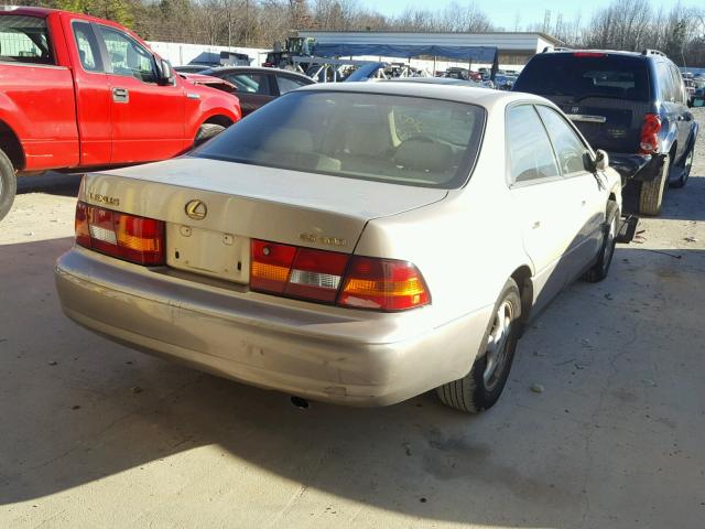 JT8BF22G6V0044328 - 1997 LEXUS ES 300 BEIGE photo 4