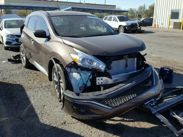 5N1AZ2MG2GN121229 - 2016 NISSAN MURANO S CHARCOAL photo 1