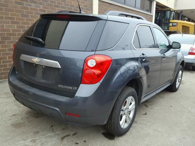 2CNFLEEW6A6376573 - 2010 CHEVROLET EQUINOX LT CHARCOAL photo 4