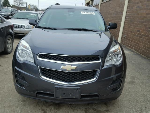 2CNFLEEW6A6376573 - 2010 CHEVROLET EQUINOX LT CHARCOAL photo 9