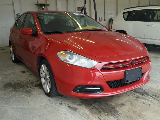 1C3CDFBA5DD256955 - 2013 DODGE DART SXT RED photo 1