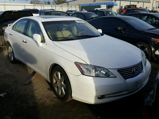 JTHBJ46G982230829 - 2008 LEXUS ES 350 WHITE photo 1