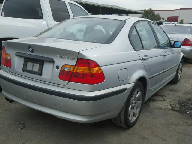 WBAEU33452PF65767 - 2002 BMW 325 XI SILVER photo 4