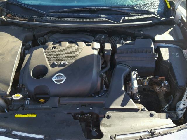 1N4AA5AP6DC830180 - 2013 NISSAN MAXIMA S WHITE photo 7