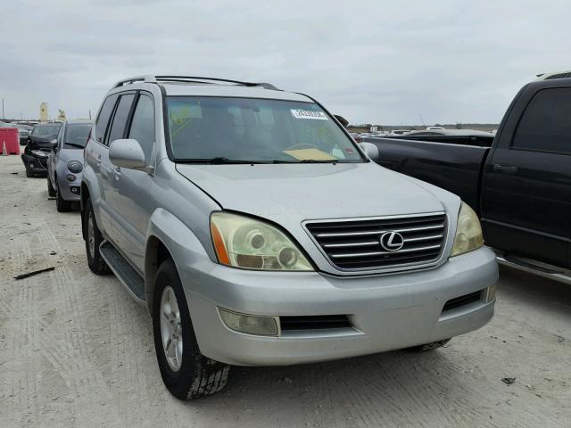 JTJBT20X340061130 - 2004 LEXUS GX 470 SILVER photo 1