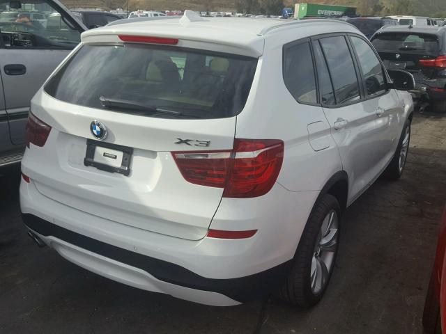 5UXWZ7C59G0R33064 - 2016 BMW X3 SDRIVE2 WHITE photo 4