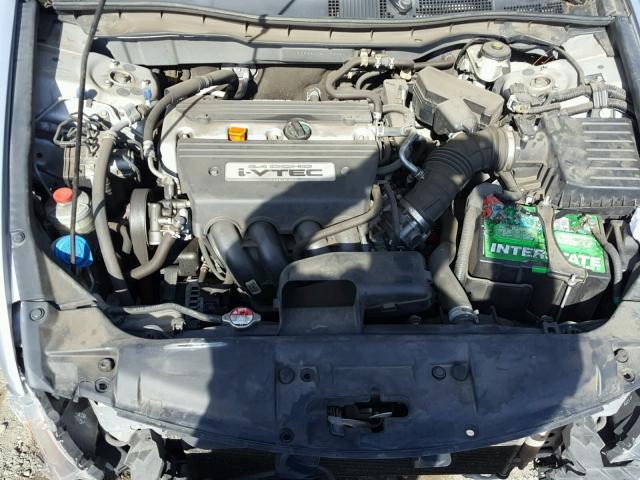 1HGCP26408A098324 - 2008 HONDA ACCORD LXP SILVER photo 7