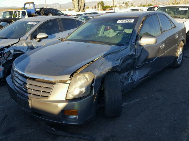 1G6DM57T660109500 - 2006 CADILLAC CTS CHARCOAL photo 2