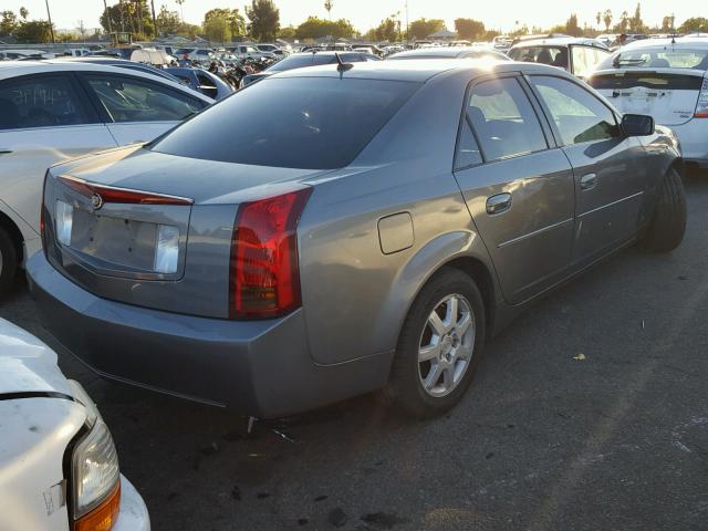 1G6DM57T660109500 - 2006 CADILLAC CTS CHARCOAL photo 4