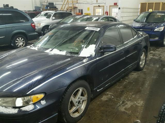 1G2WR5211YF274274 - 2000 PONTIAC GRAND PRIX BLACK photo 2