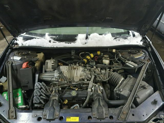 1G2WR5211YF274274 - 2000 PONTIAC GRAND PRIX BLACK photo 7