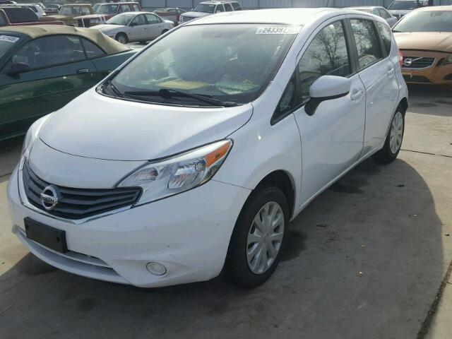 3N1CE2CP5FL399957 - 2015 NISSAN VERSA NOTE WHITE photo 2