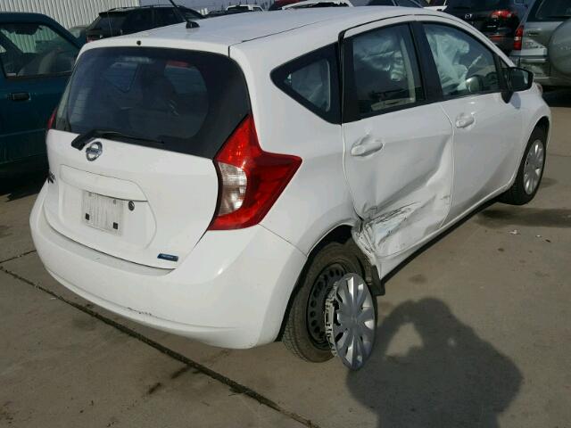 3N1CE2CP5FL399957 - 2015 NISSAN VERSA NOTE WHITE photo 4