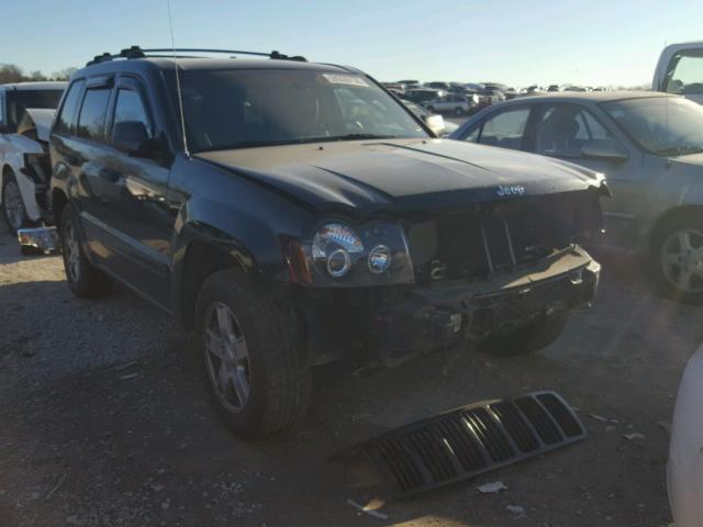 1J4GR48K66C265797 - 2006 JEEP GRAND CHER BLACK photo 1