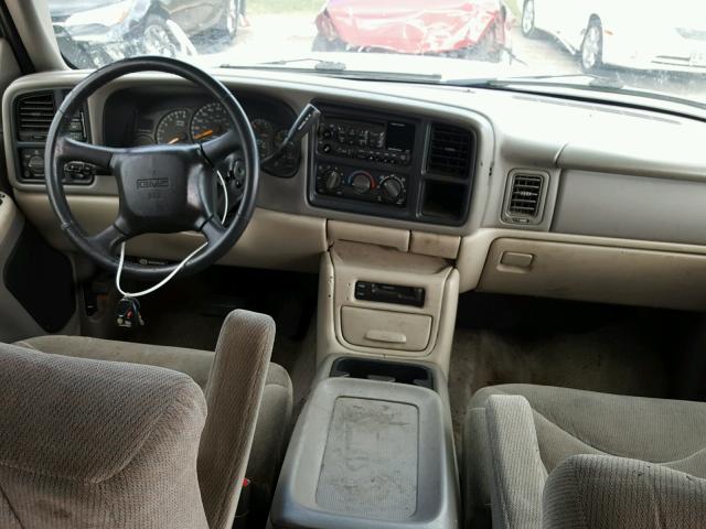 1GKEK13T61J169421 - 2001 GMC YUKON WHITE photo 9