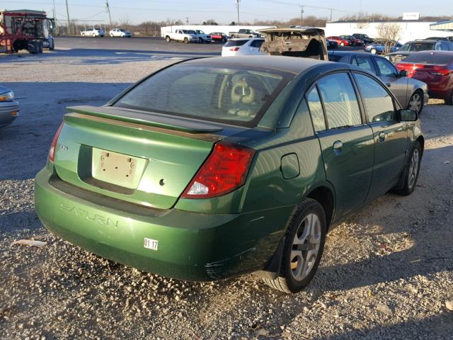 1G8AL52F53Z190186 - 2003 SATURN ION LEVEL GREEN photo 4