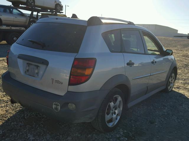 5Y2SL63855Z481175 - 2005 PONTIAC VIBE SILVER photo 4