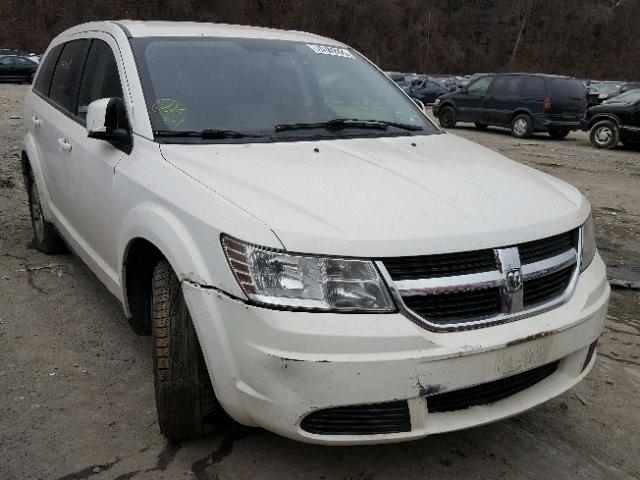 3D4GG57V29T200356 - 2009 DODGE JOURNEY SX WHITE photo 1