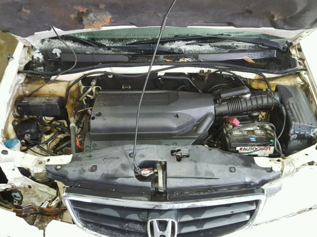 2HKRL18612H563884 - 2002 HONDA ODYSSEY EX WHITE photo 7