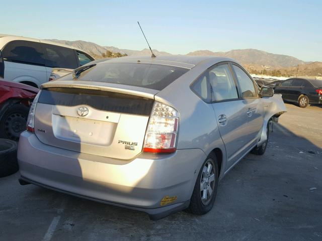 JTDKB20U867074414 - 2006 TOYOTA PRIUS SILVER photo 4