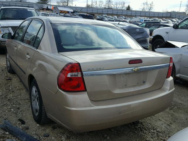 1G1ZS52F05F324966 - 2005 CHEVROLET MALIBU GOLD photo 3