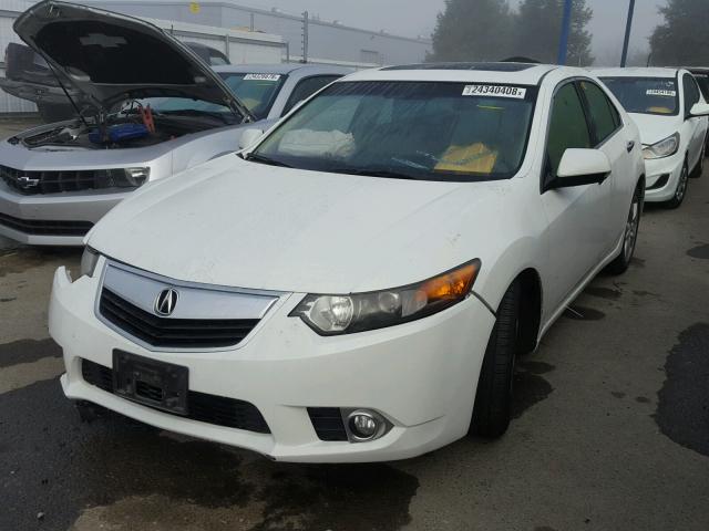 JH4CU2F68CC024055 - 2012 ACURA TSX TECH WHITE photo 2