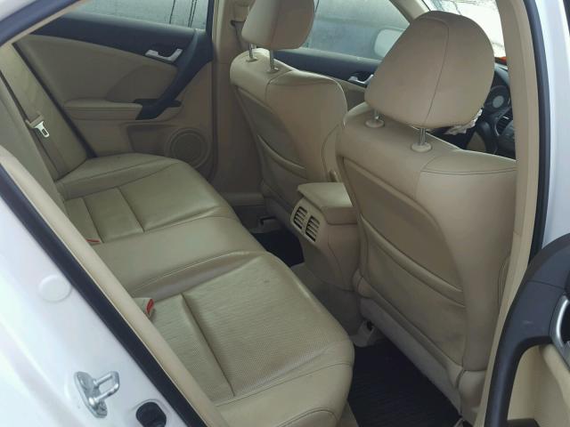 JH4CU2F68CC024055 - 2012 ACURA TSX TECH WHITE photo 6
