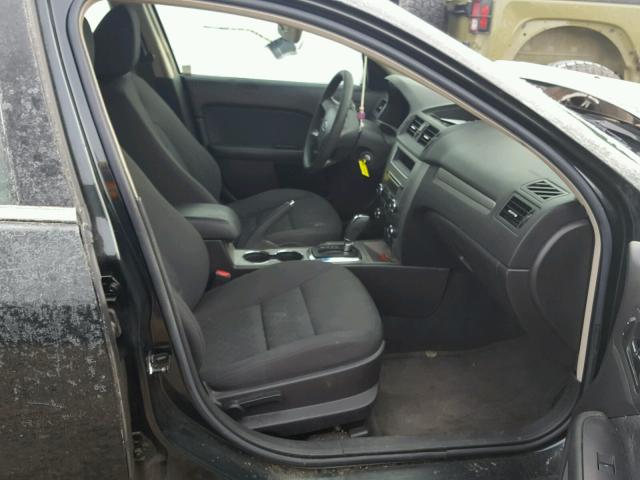 3FAHP0HA8AR309850 - 2010 FORD FUSION SE BLACK photo 5