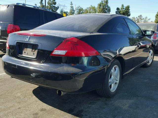 1HGCM72757A006337 - 2007 HONDA ACCORD EX BLACK photo 4