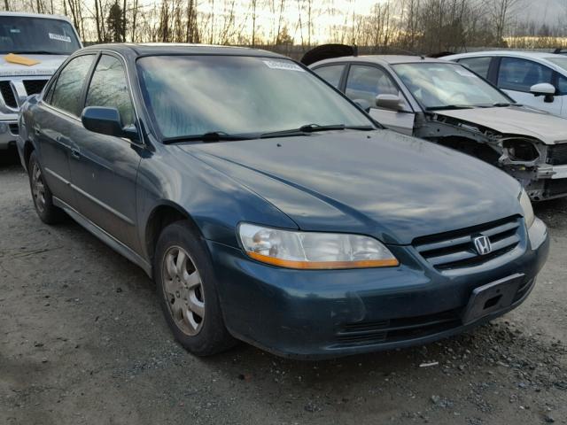 1HGCG56662A063863 - 2002 HONDA ACCORD EX GREEN photo 1