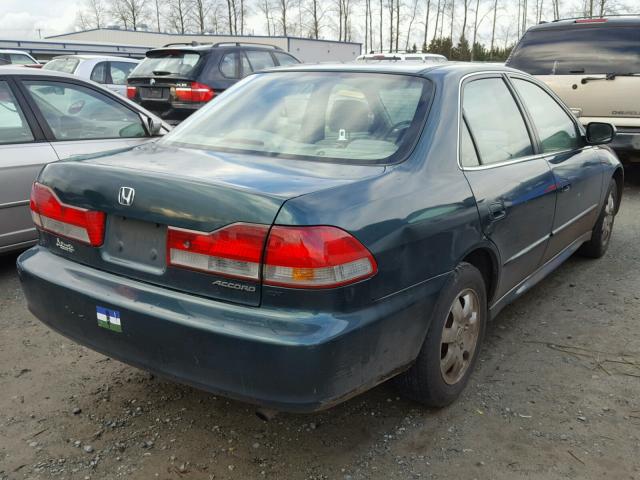 1HGCG56662A063863 - 2002 HONDA ACCORD EX GREEN photo 4