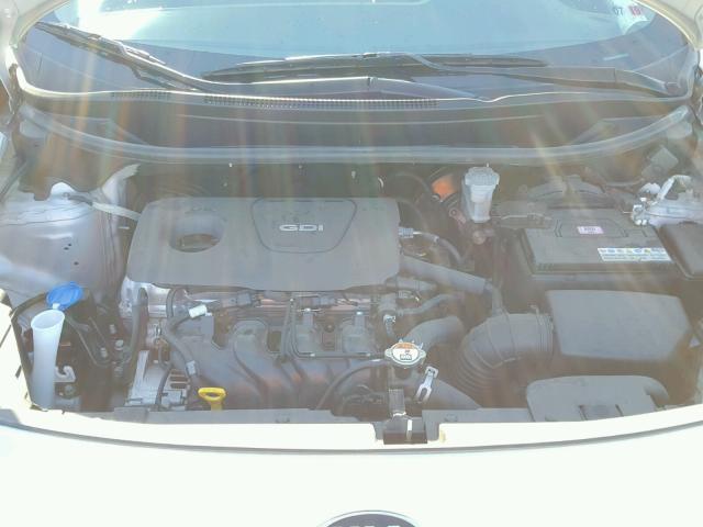 KNADM4A37H6049725 - 2017 KIA RIO LX SILVER photo 7