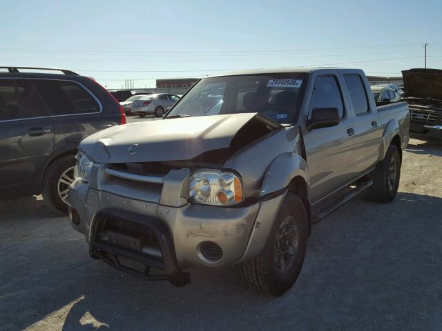 1N6ED27T74C423035 - 2004 NISSAN FRONTIER C GOLD photo 2