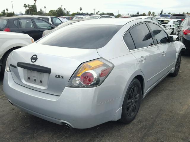 1N4AL2AP1AN482538 - 2010 NISSAN ALTIMA BAS SILVER photo 4