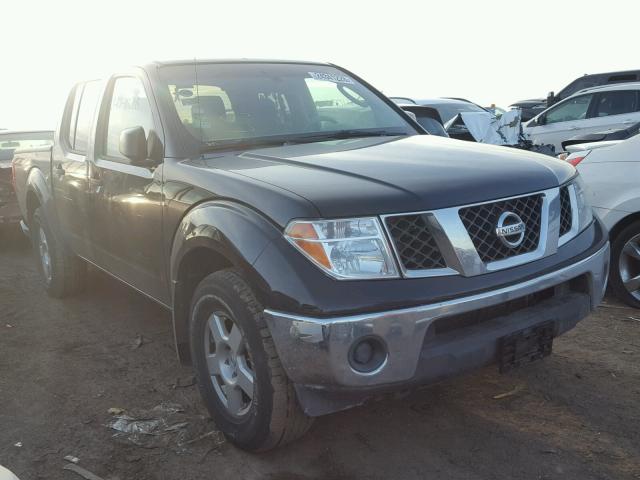 1N6AD07W48C449210 - 2008 NISSAN FRONTIER C BLACK photo 1