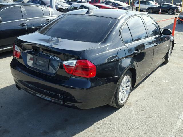 WBAVB13526KX33934 - 2006 BMW 325 I BLACK photo 4