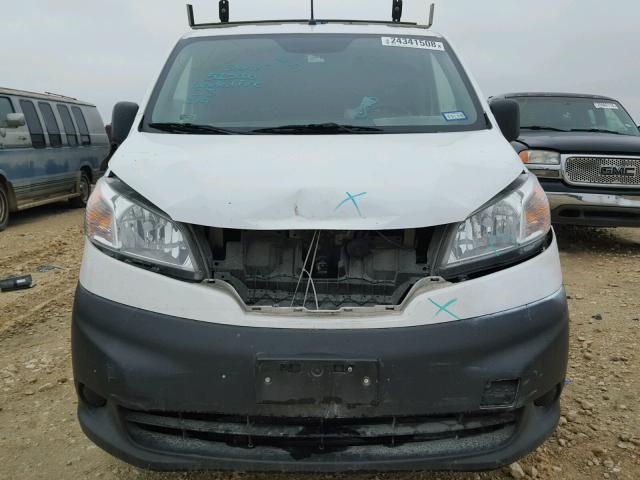 3N6CM0KN6FK691656 - 2015 NISSAN NV200 2.5S WHITE photo 9