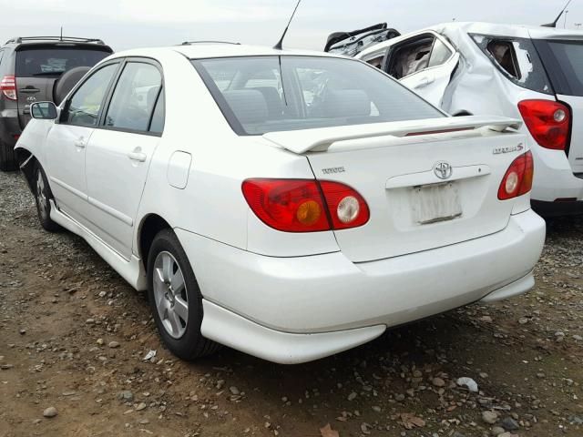 1NXBR32E34Z329634 - 2004 TOYOTA COROLLA CE WHITE photo 3