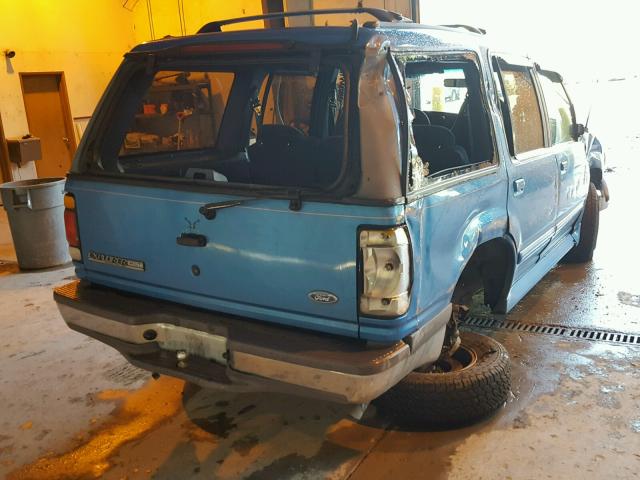 1FMDU34X6TUB54980 - 1996 FORD EXPLORER BLUE photo 4