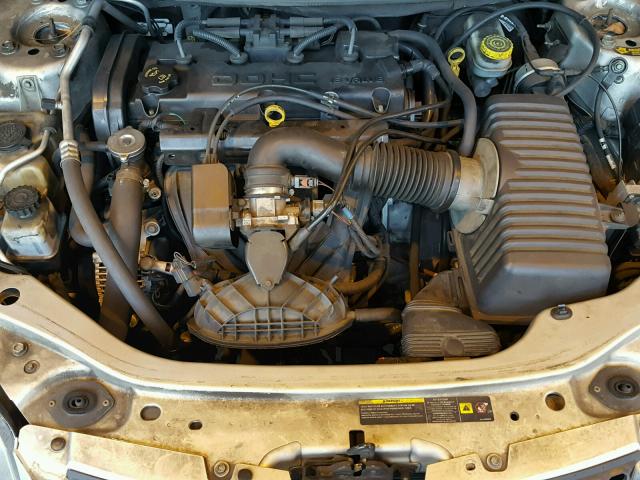 1B3EL46J25N689099 - 2005 DODGE STRATUS SX BLUE photo 7