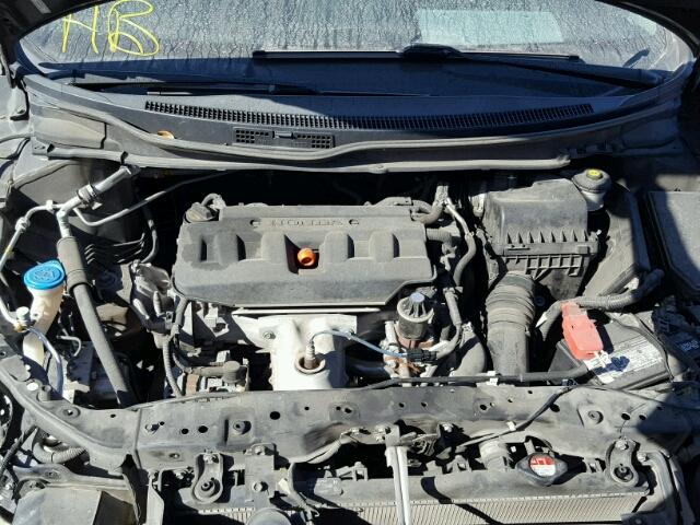 2HGFG3B57CH559319 - 2012 HONDA CIVIC LX BLACK photo 7