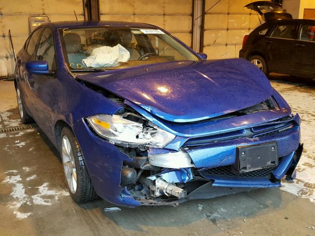 1C3CDFBAXDD118473 - 2013 DODGE DART SXT BLUE photo 1