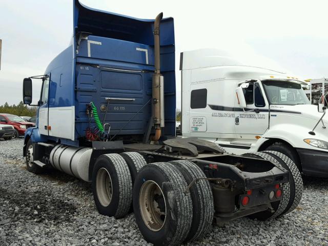 4V4NC9GG36N394372 - 2006 VOLVO VN VNL BLUE photo 3