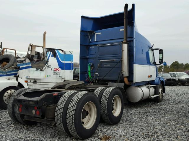 4V4NC9GG36N394372 - 2006 VOLVO VN VNL BLUE photo 4