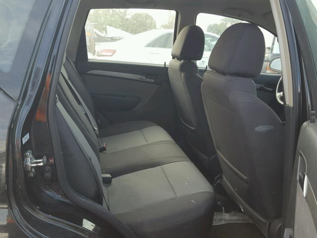 KL1TD66E99B635119 - 2009 CHEVROLET AVEO LS 黑色 照片 6