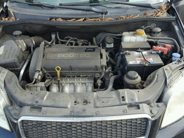 KL1TD66E99B635119 - 2009 CHEVROLET AVEO LS 黑色 照片 7